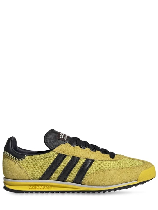 adidas Originals: Wales Bonner SL76运动鞋 - 黄色/棕色 - men_0 | Luisa Via Roma