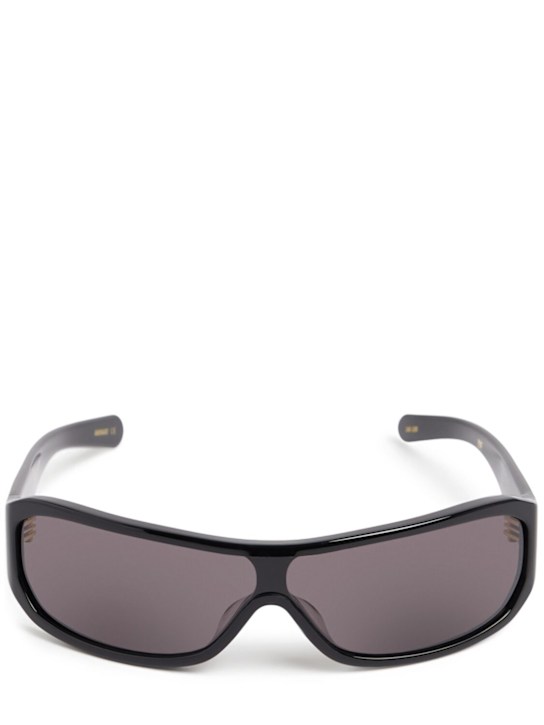 Flatlist Eyewear: Zoe acetate sunglasses w/ black lenses - women_0 | Luisa Via Roma