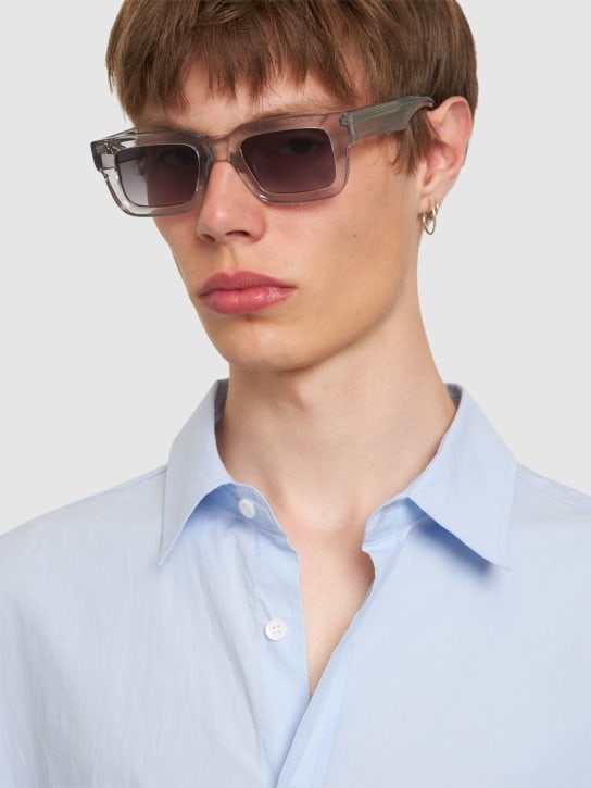 Chimi: 05 squared acetate sunglasses - Grey - men_1 | Luisa Via Roma