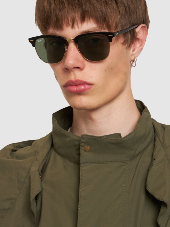 Ray-Ban: Clubmaster metal sunglasses - men_2 | Luisa Via Roma