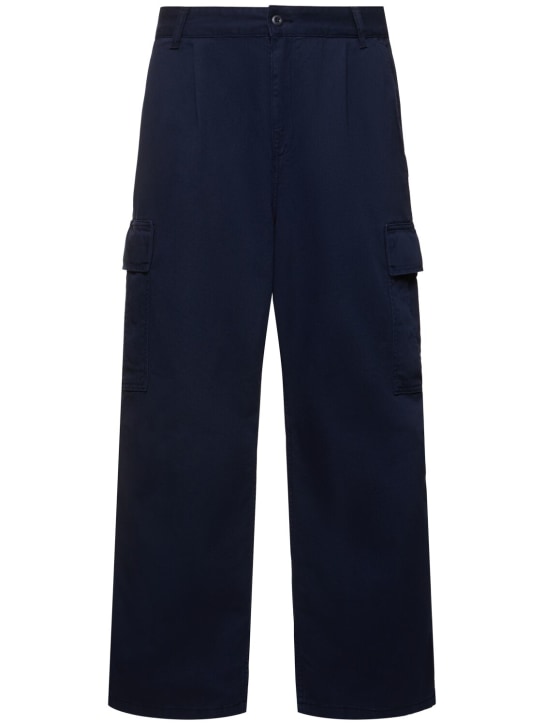 Carhartt WIP: Cole cargo pants - Air Force Blue - men_0 | Luisa Via Roma