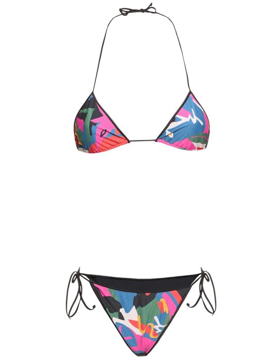 Reina Olga: Sam printed bikini set - Renkli - women_0 | Luisa Via Roma