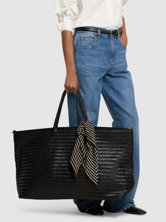 Bembien: Le Traveler leather duffle bag - Black - women_1 | Luisa Via Roma