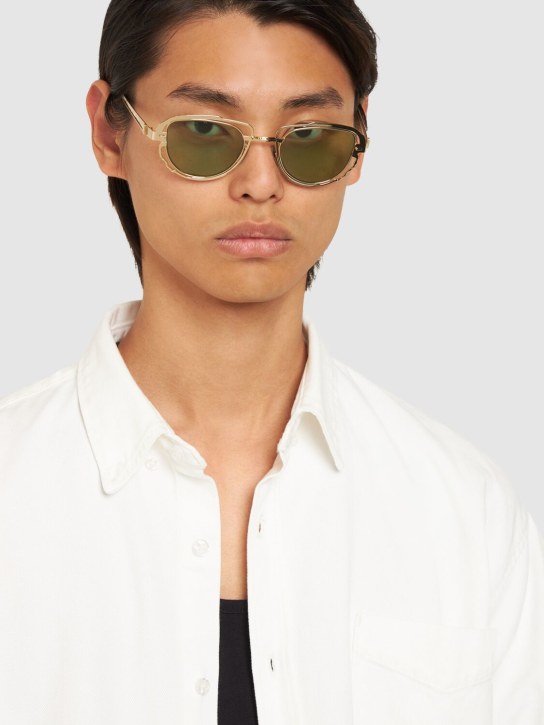 Kuboraum Berlin: H02 round metal sunglasses - men_2 | Luisa Via Roma