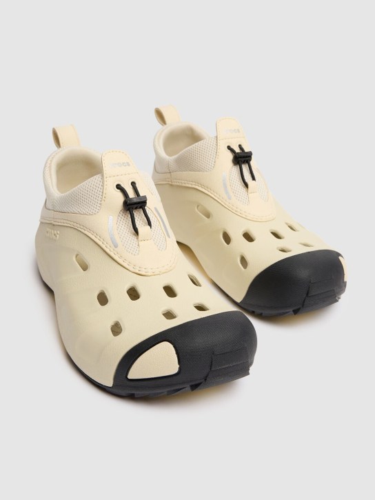 Crocs: Quick Trail sneakers - Bone - men_1 | Luisa Via Roma