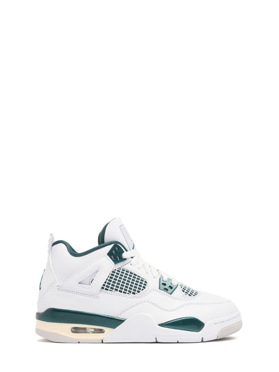 Nike: Sneakers "Air Jordan 4 Retro" - Weiß - kids-boys_0 | Luisa Via Roma