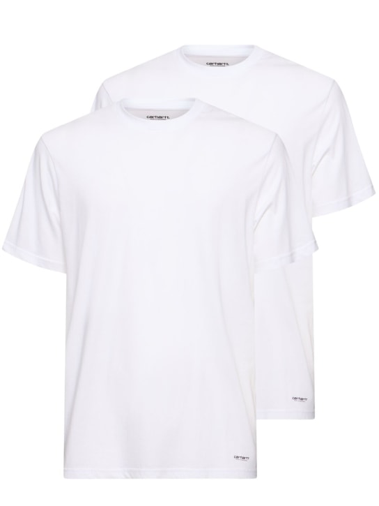Carhartt WIP: Set: 2 T-Shirts aus Baumwolle „Standard“ - men_0 | Luisa Via Roma