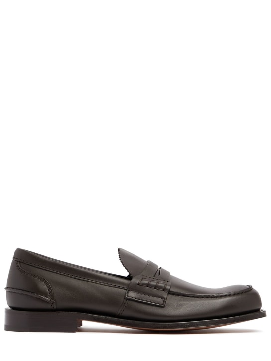 Church's: Pembrey leather loafers - men_0 | Luisa Via Roma