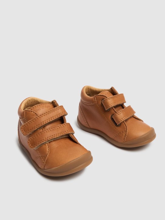 Pom D'api: Scarpe con strap Flex Up Easy - Beige - kids-boys_1 | Luisa Via Roma