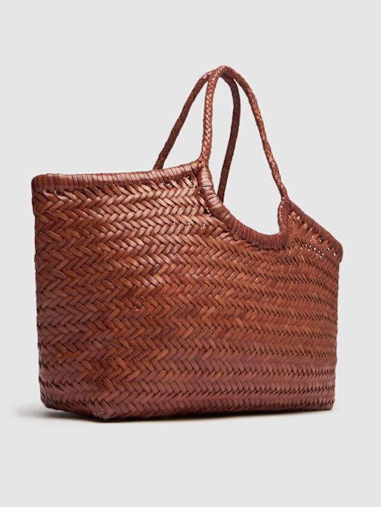 Big nantucket woven leather basket bag - Dragon Diffusion - Women  | Luisaviaroma