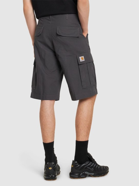 Carhartt WIP: Columbia Regular cargo shorts - Graphite - men_2 | Luisa Via Roma