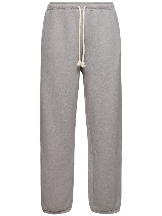 Acne Studios: Pantaloni  Frack X M Face - Grigio - men_0 | Luisa Via Roma