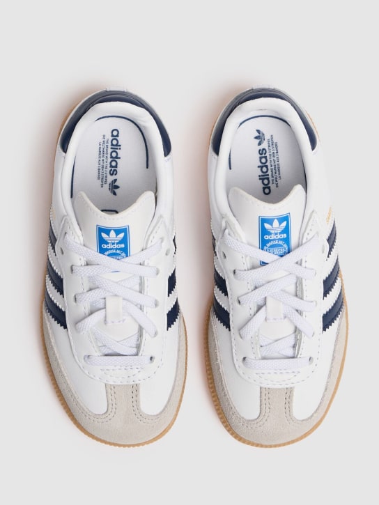 adidas Originals: Sneakers „Samba OG“ - Weiß/Blau - kids-boys_1 | Luisa Via Roma