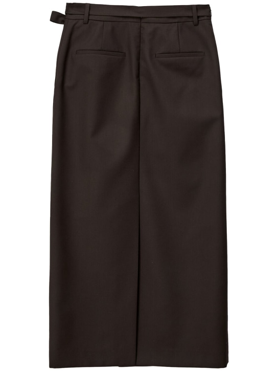 Dunst: Maxi tie skirt - Brown - women_1 | Luisa Via Roma