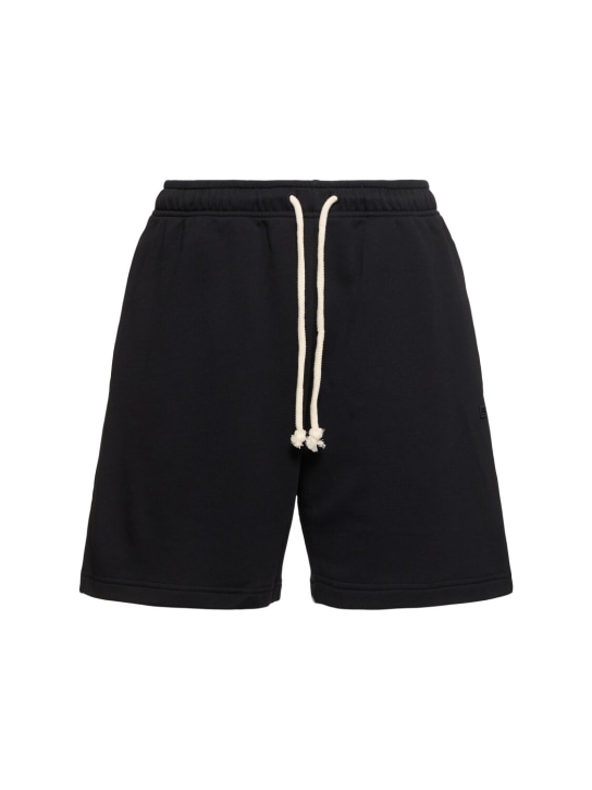 Acne Studios: Forge M Face regular fit shorts - men_0 | Luisa Via Roma