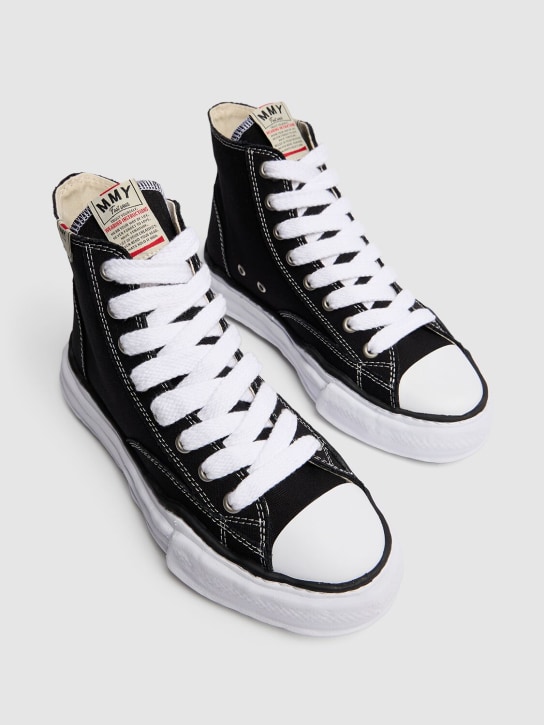 Mihara Yasuhiro: Peterson high sneakers - Black - men_2 | Luisa Via Roma