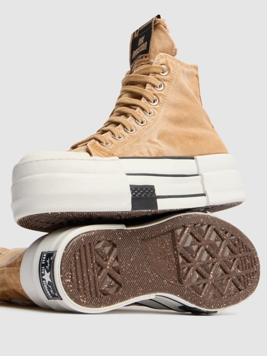 DRKSHDW x Converse: DBL DRKSTAR canvas sneakers - men_4 | Luisa Via Roma