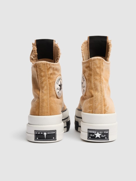 DRKSHDW x Converse: DBL DRKSTAR canvas sneakers - men_3 | Luisa Via Roma