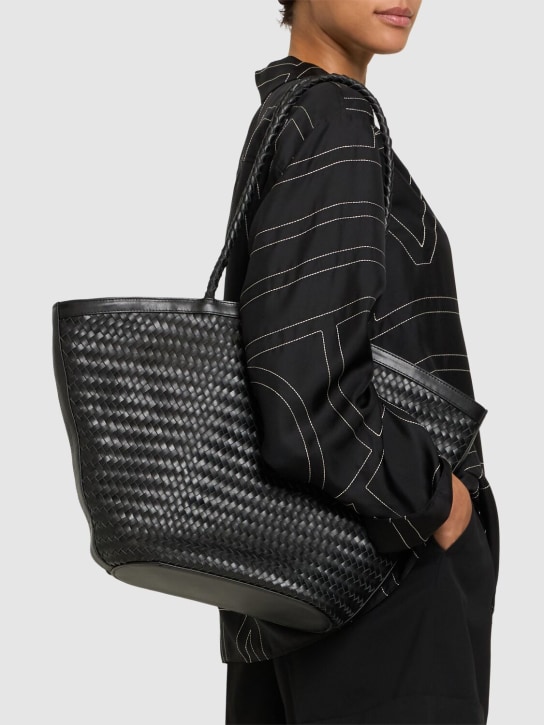 Bembien: Marcia leather shoulder bag - Siyah - women_1 | Luisa Via Roma