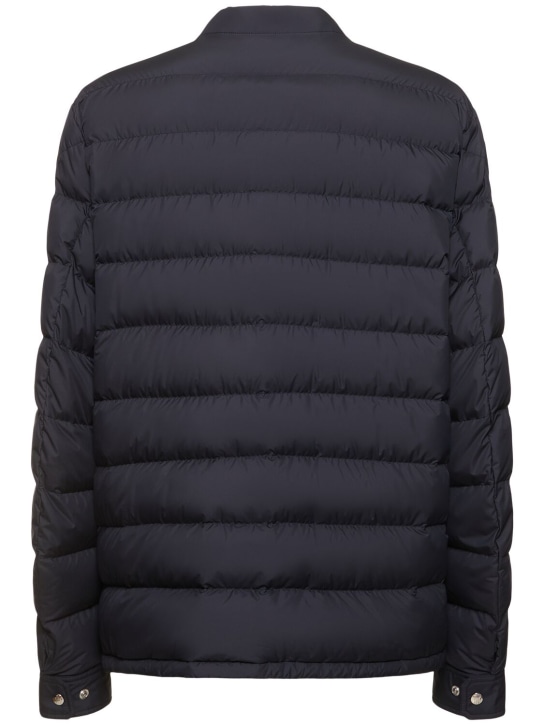 Moncler: Fazzon tech down jacket - men_4 | Luisa Via Roma