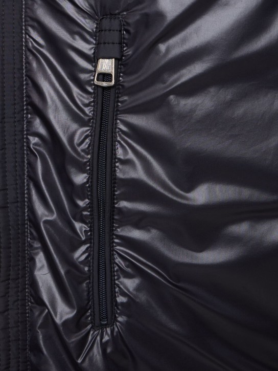 Moncler: Fazzon tech down jacket - men_5 | Luisa Via Roma