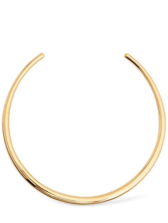 LIÉ STUDIO: The Elisa collar necklace - Gold - women_0 | Luisa Via Roma