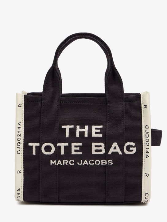 Marc Jacobs: The Small Tote キャンバスバッグ - ブラック - women_0 | Luisa Via Roma