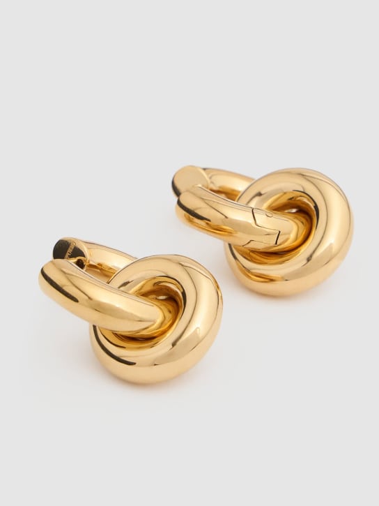 LIÉ STUDIO: The Esther hoop earrings - Gold - women_1 | Luisa Via Roma