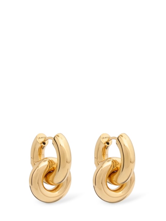 LIÉ STUDIO: The Esther hoop earrings - Gold - women_0 | Luisa Via Roma