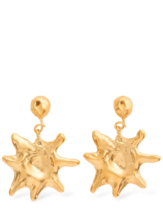 Simuero: Astro drop earrings - Gold - women_0 | Luisa Via Roma