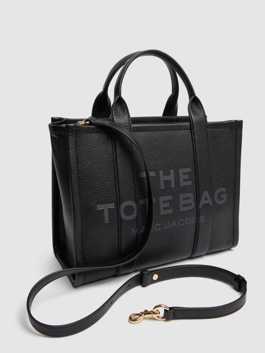 Marc Jacobs: The Medium Tote leather bag - Black - women_1 | Luisa Via Roma