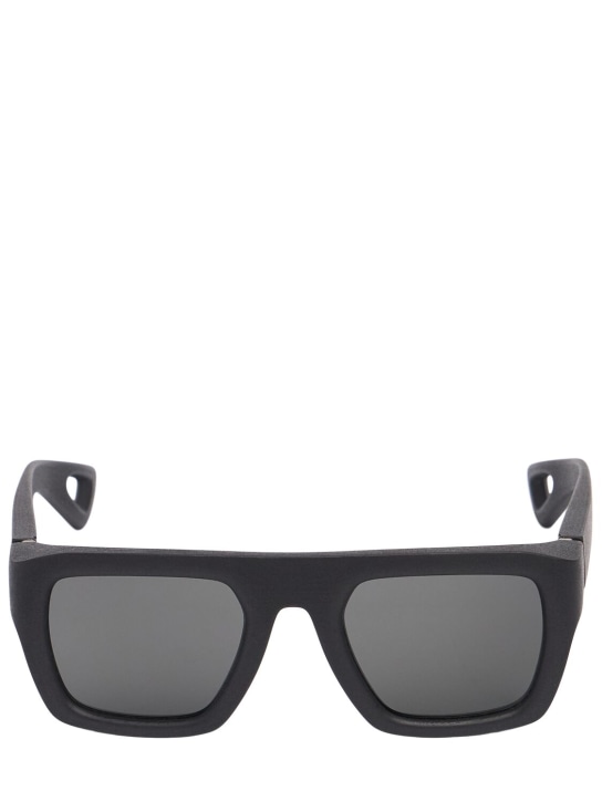 Mykita: Beach MD1 squared acetate sunglasses - Black - women_0 | Luisa Via Roma