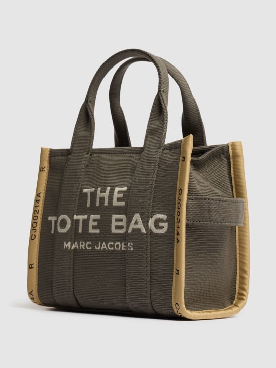 Marc Jacobs: The Small Tote canvas bag - Bronze Green - women_1 | Luisa Via Roma