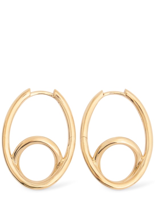 Otiumberg: Spiralis hoop earrings - Gold - women_0 | Luisa Via Roma