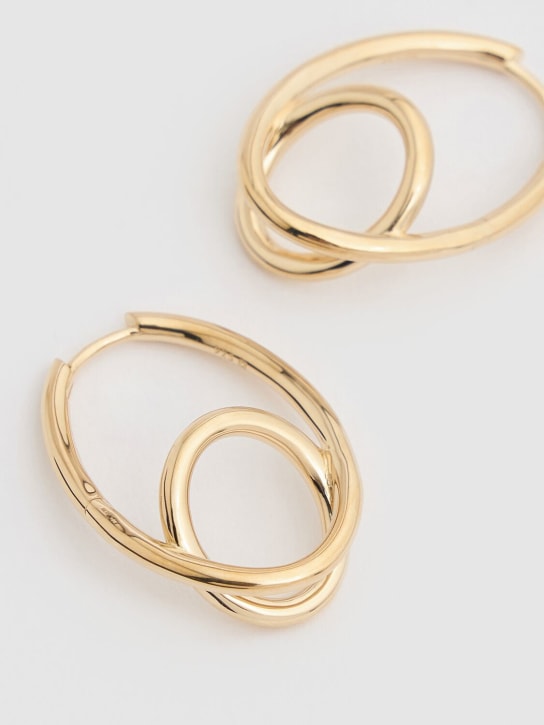 Otiumberg: Spiralis hoop earrings - Altın Rengi - women_1 | Luisa Via Roma