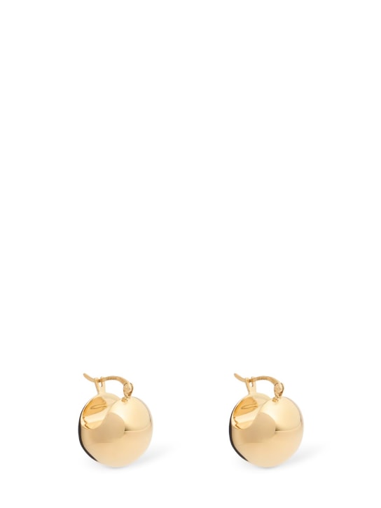 LIÉ STUDIO: The Ingrid hoop earrings - Gold - women_0 | Luisa Via Roma