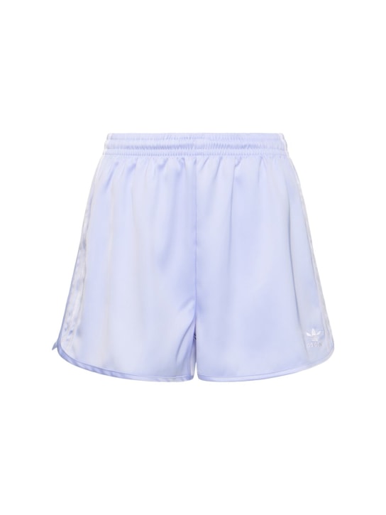 adidas Originals: Sprint shorts - Lavender - women_0 | Luisa Via Roma