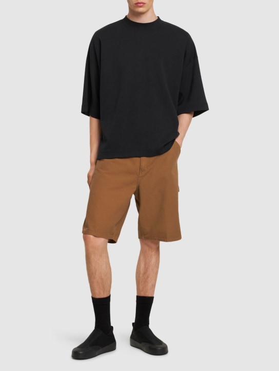 Carhartt WIP: Dearborn Canvas-Shorts „Dearborn“ - Hamilton Brown - men_1 | Luisa Via Roma