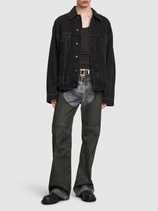 Acne Studios: Robert vintage denim jacket - men_1 | Luisa Via Roma