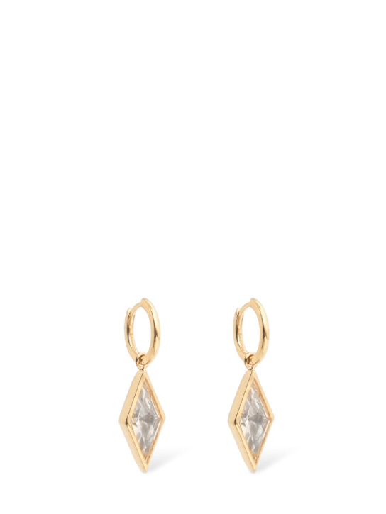 Otiumberg: Kite quartz drop earrings - women_0 | Luisa Via Roma