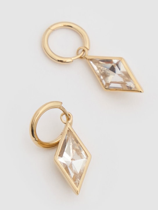 Otiumberg: Kite quartz drop earrings - Gold - women_1 | Luisa Via Roma
