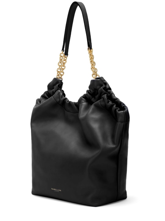 DeMellier: Miami smooth leather tote bag - Black - women_1 | Luisa Via Roma