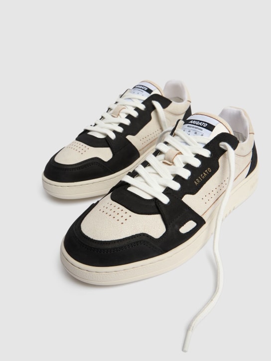 Axel Arigato: Dice Low leather sneakers - Black/Beige - men_5 | Luisa Via Roma