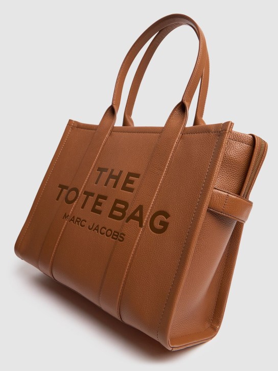Marc Jacobs: The Large Tote leather bag - Argan Oil - men_1 | Luisa Via Roma