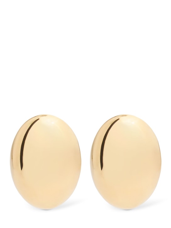 LIÉ STUDIO: Camille stud earrings - Gold - women_0 | Luisa Via Roma