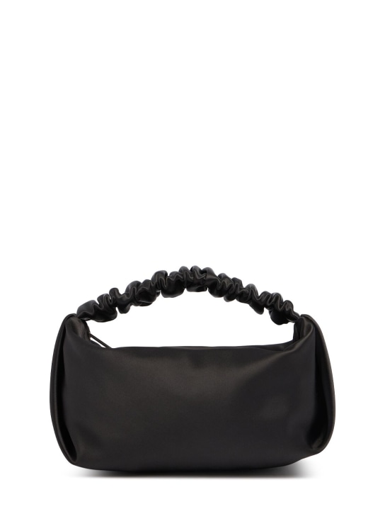 Alexander Wang: Mini Scrunchie top handle bag - Black - women_0 | Luisa Via Roma