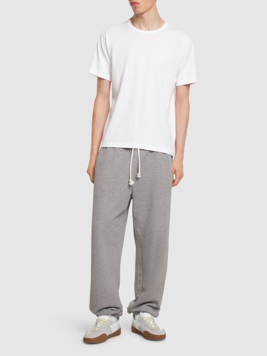 Acne Studios: Nash Face M short sleeve regular t-shirt - men_1 | Luisa Via Roma