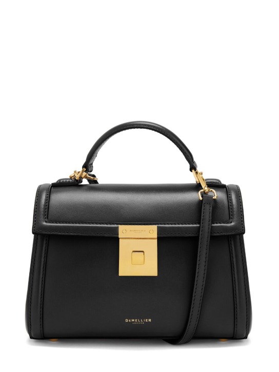 DeMellier: Paris smooth leather top handle bag - women_0 | Luisa Via Roma