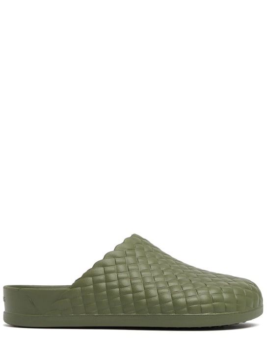 Crocs: Dylan Woven橡胶花园鞋 - Army Green - men_0 | Luisa Via Roma
