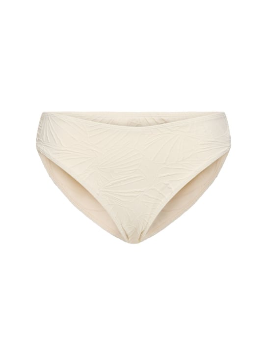 Loulou Studio: Hephaistos bikini bottoms - Ivory - women_0 | Luisa Via Roma
